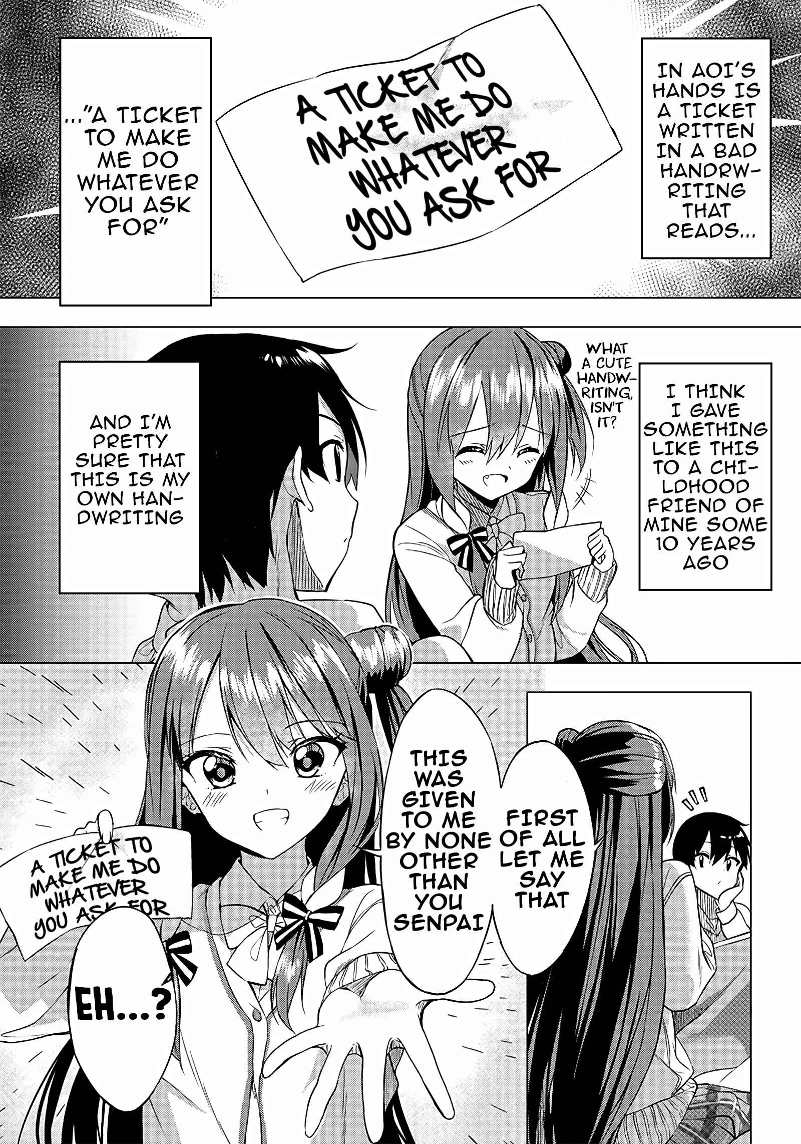 Kiite kuremasu yo ne? Senpai Chapter 1: Visit - Page 12
