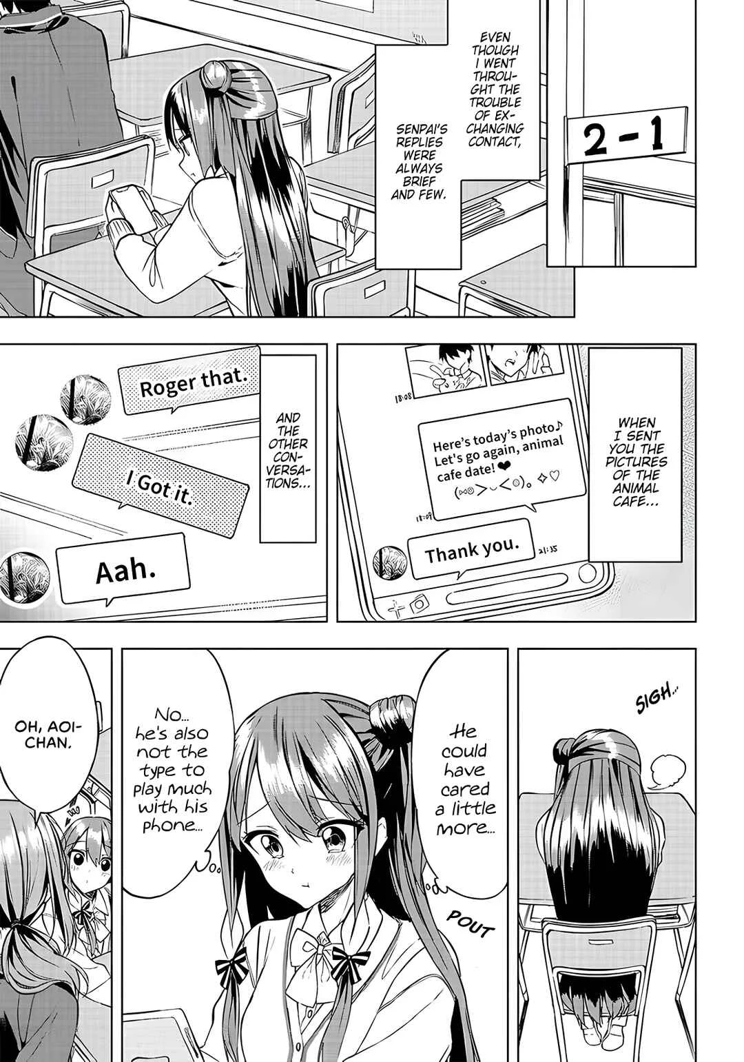 Kiite kuremasu yo ne? Senpai Chapter 4: School - Page 8