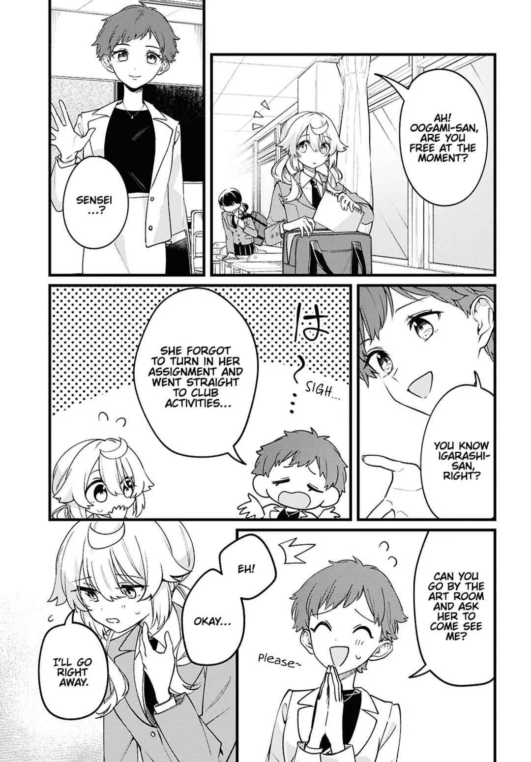 Kimi ga Hoeru Tame no Uta wo, Chapter 4: We're Partners After All - Page 3