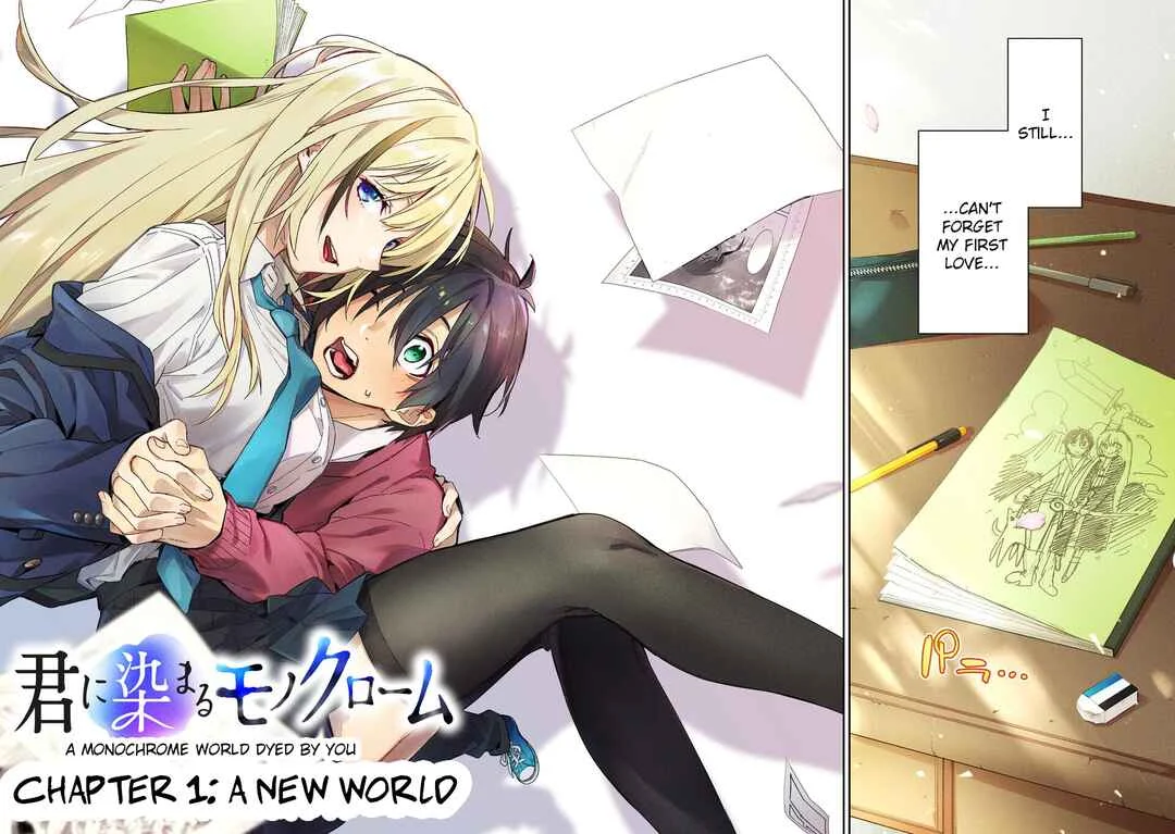 Kimi ni Somaru Monochrome Chapter 1: A New World - Page 7