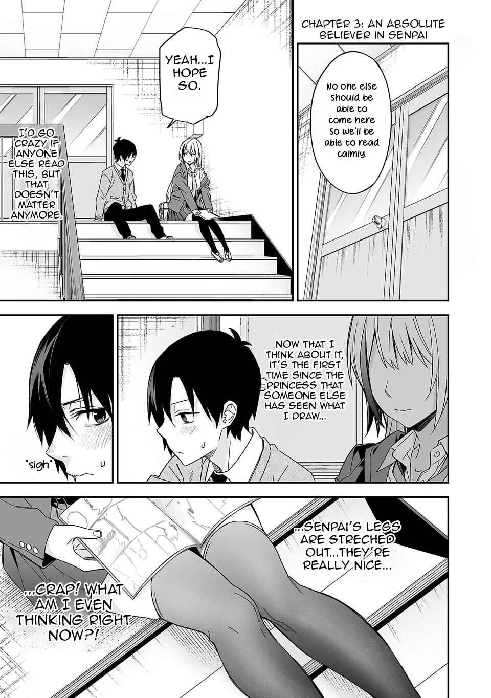 Kimi ni Somaru Monochrome Chapter 3: An Absolute Believer in Senpai - Page 1