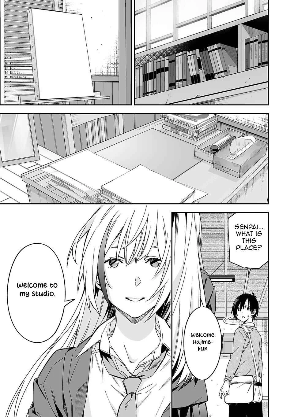 Kimi ni Somaru Monochrome Chapter 3: An Absolute Believer in Senpai - Page 9