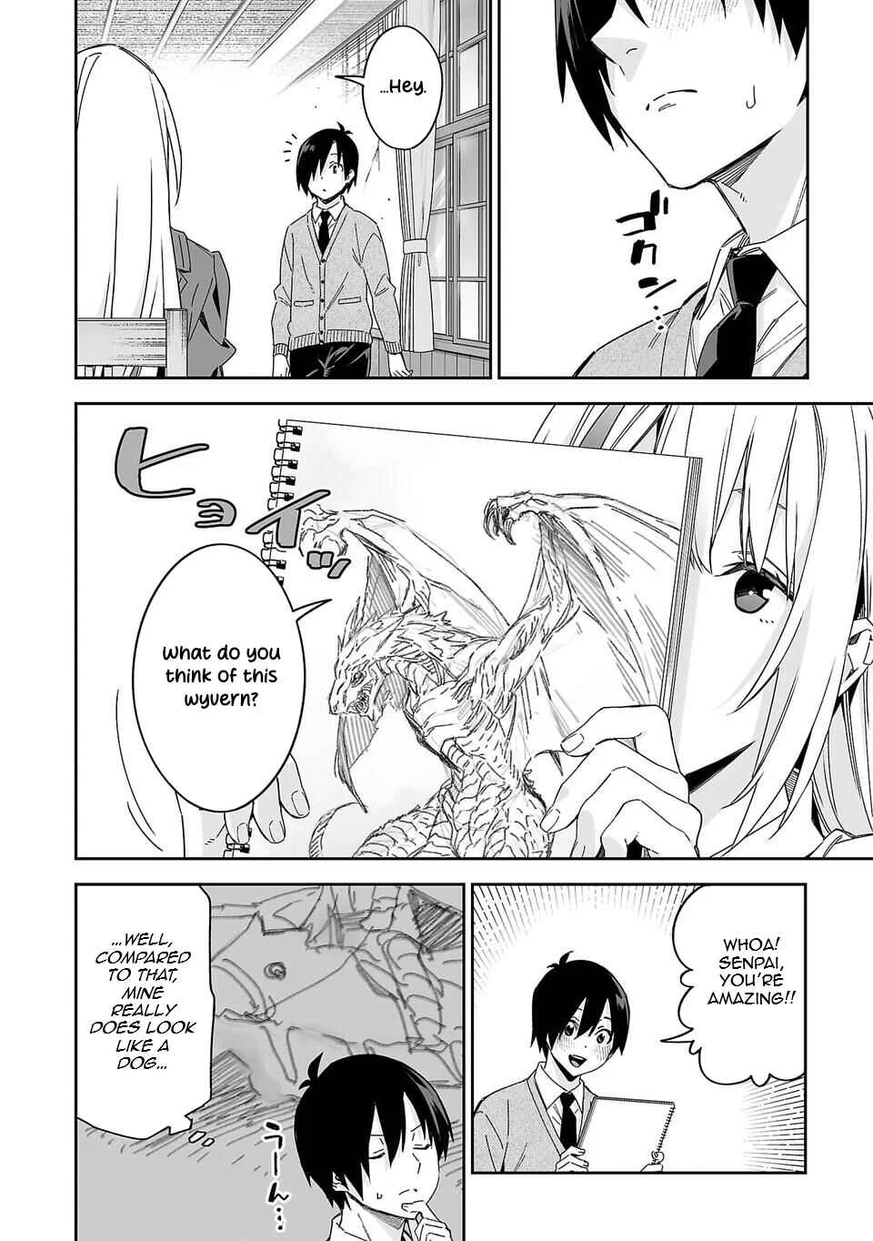Kimi ni Somaru Monochrome Chapter 3: An Absolute Believer in Senpai - Page 12