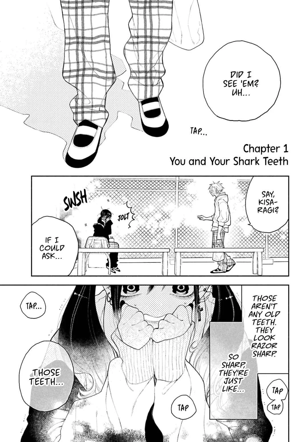 Kimi no "Gizaba" ga Mitemitai. Chapter 1: You and Your Shark Teeth - Page 4