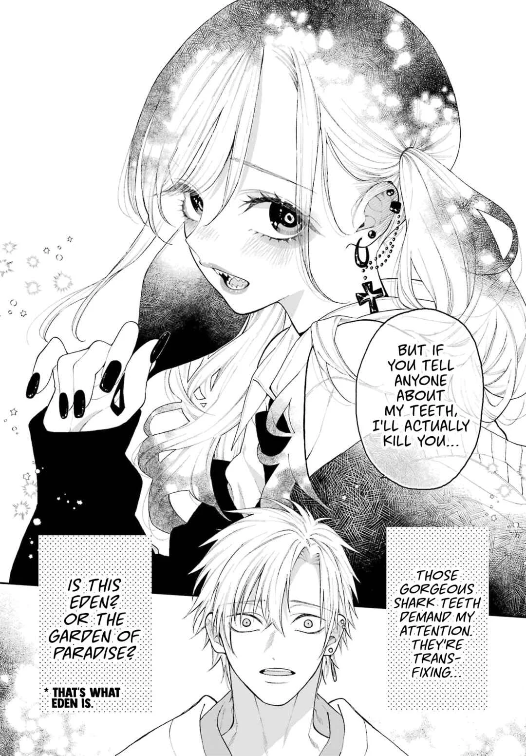Kimi no "Gizaba" ga Mitemitai. Chapter 1: You and Your Shark Teeth - Page 11