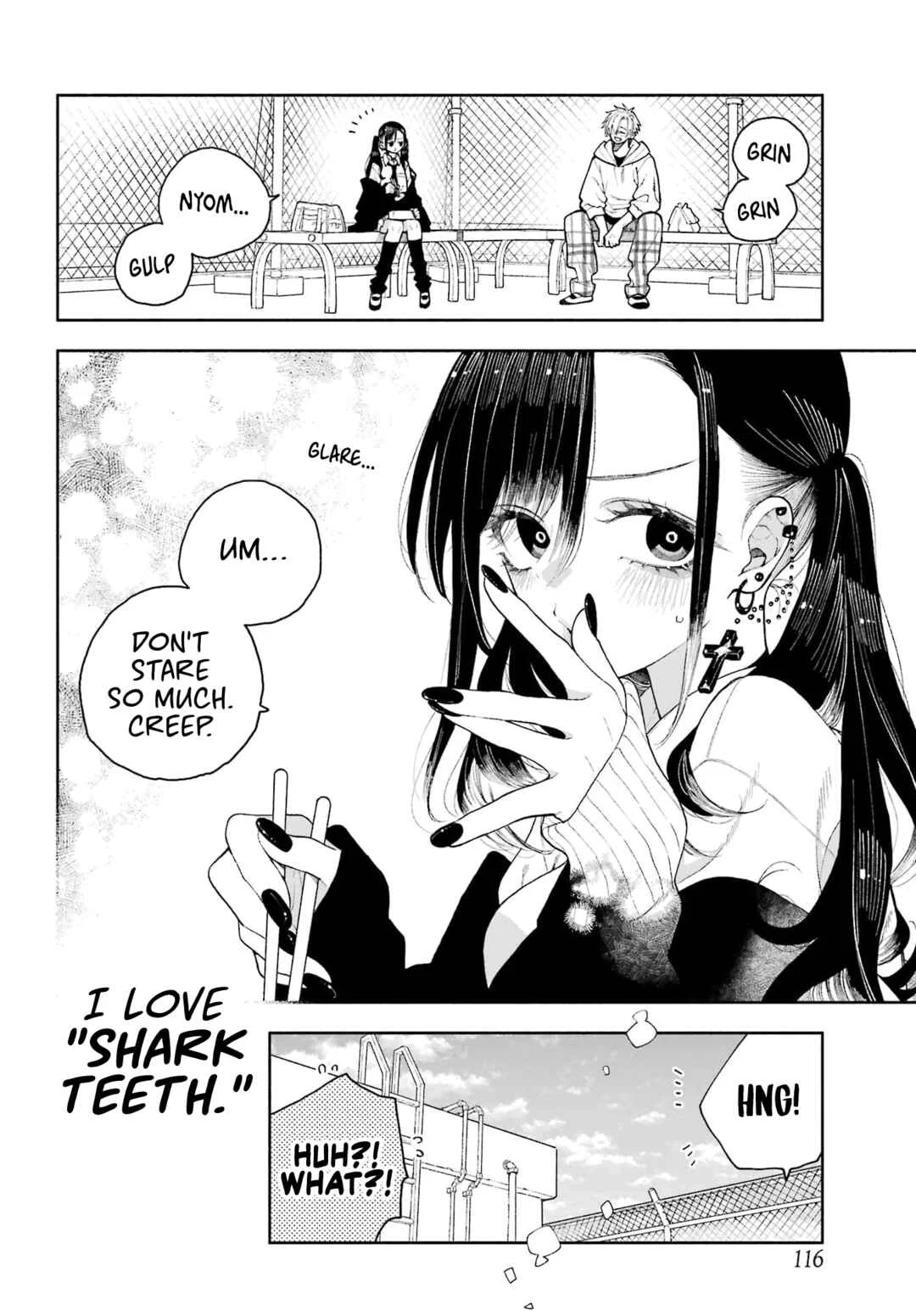 Kimi no "Gizaba" ga Mitemitai. Chapter 2: The Sounds You Make - Page 1