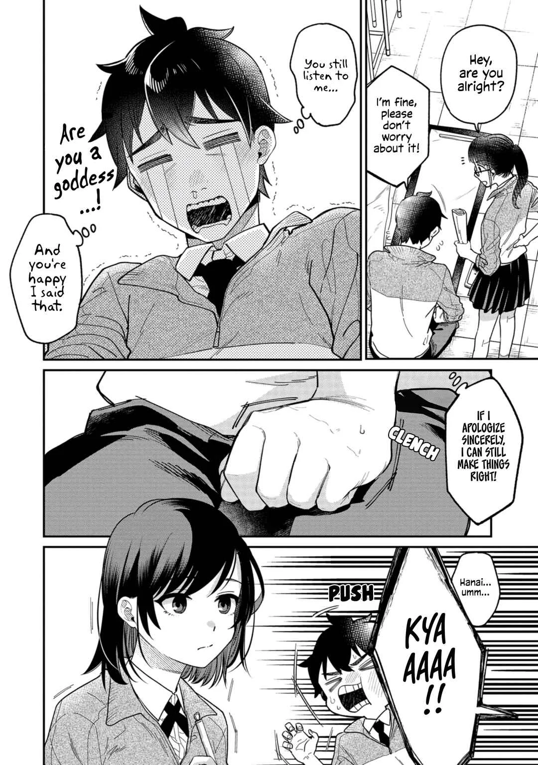 Kimi no Kokoro wo Kanjitai Chapter 4: That was the first time - Page 8