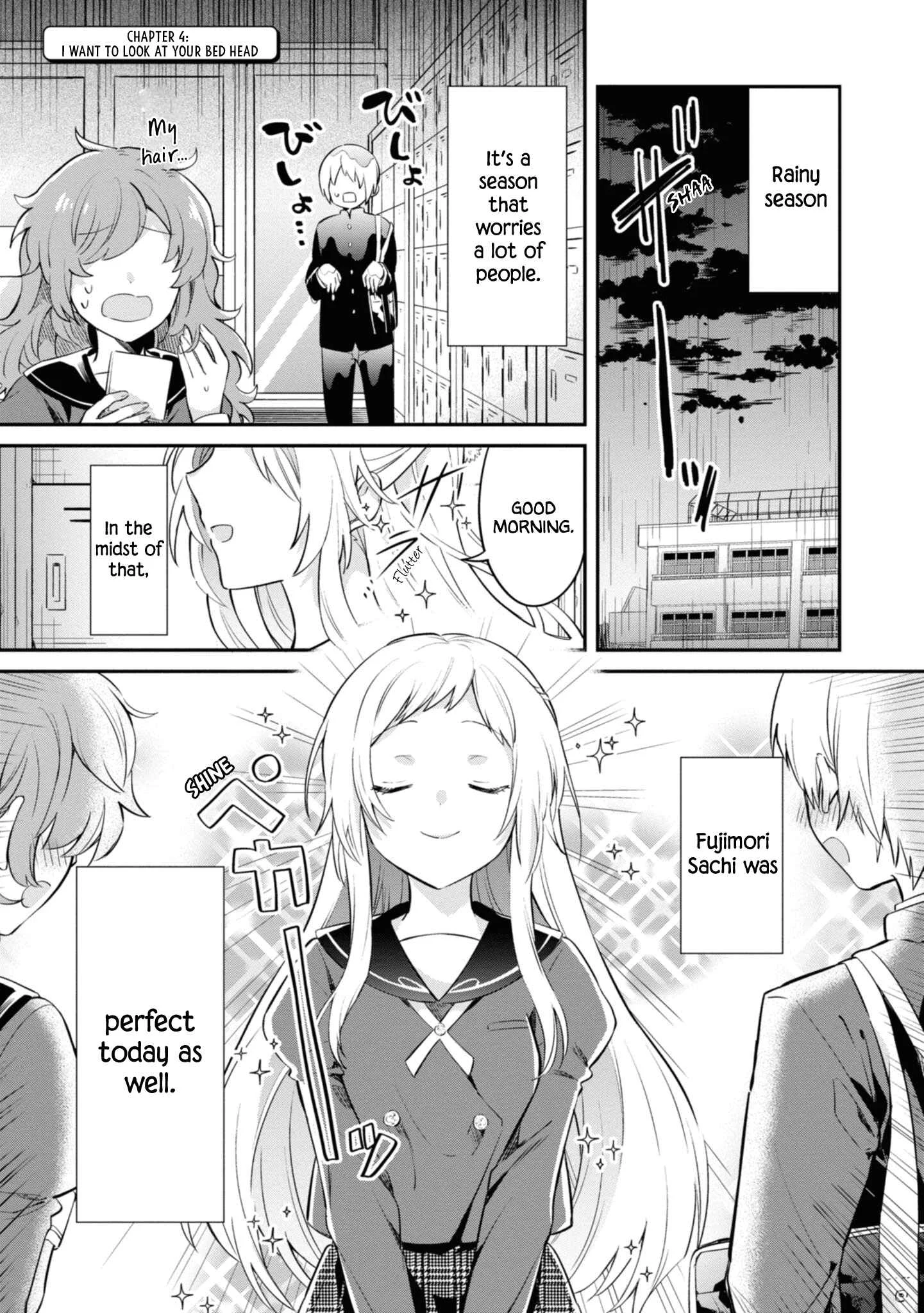 Kimi no Yokogao shika Mirenai Chapter 4: i Want to See Your Bedhead - Page 1