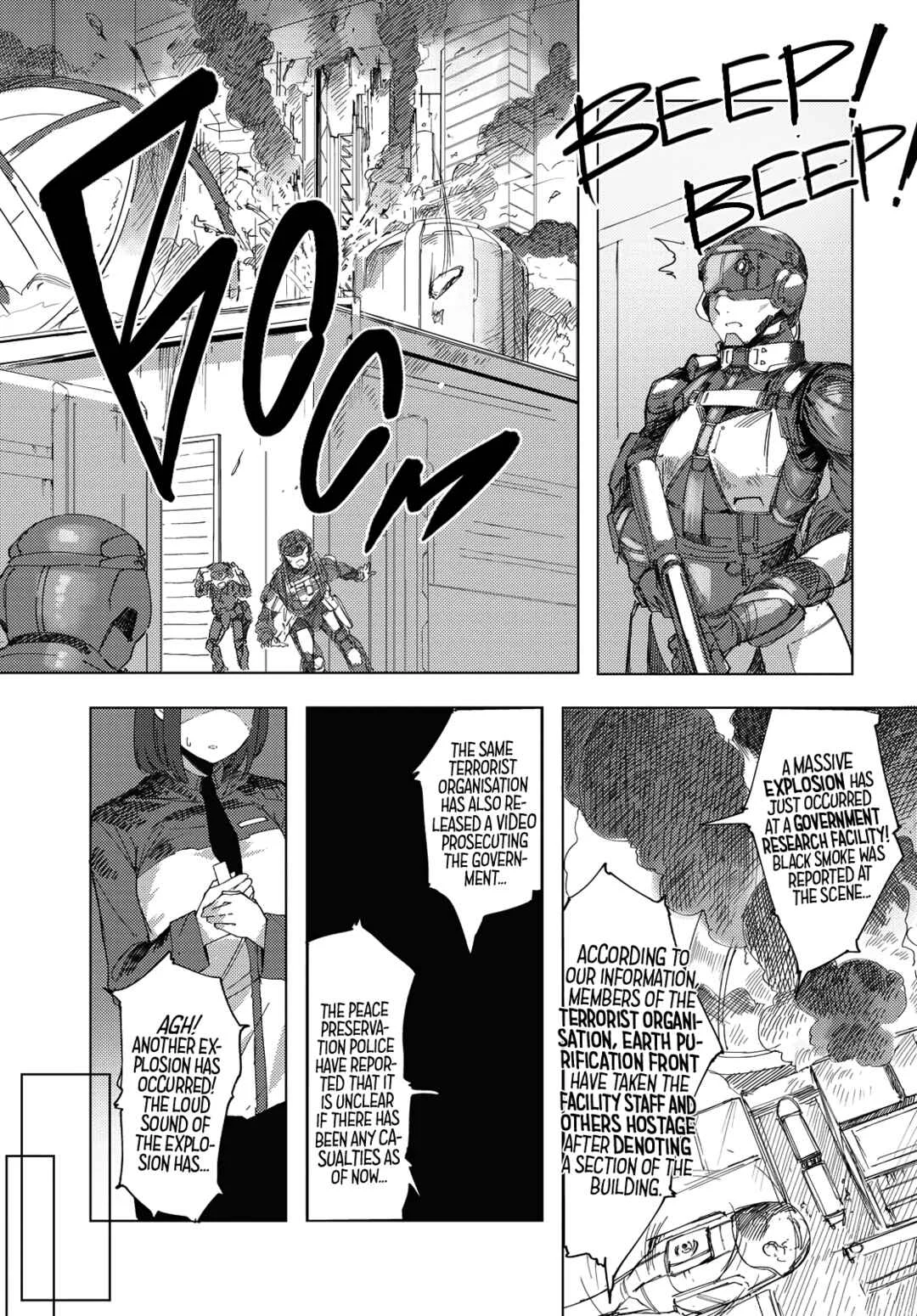 Kimi to Sekai no Owari wo Tazunete Chapter 2: With patches of hope - Page 1