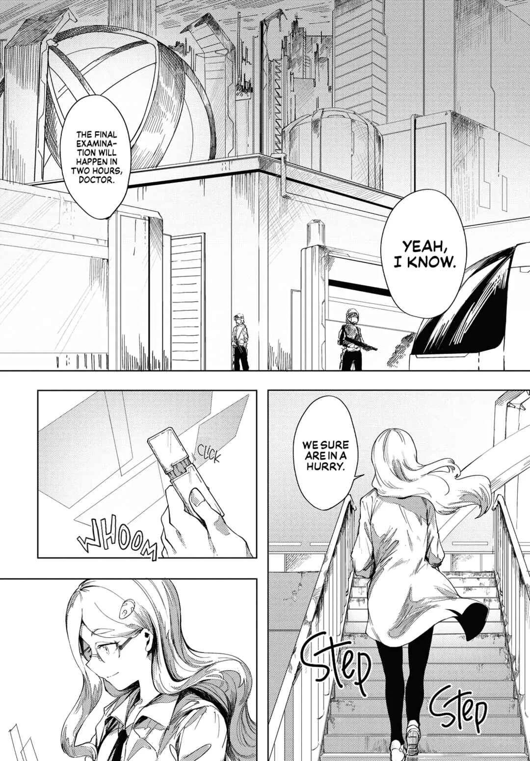 Kimi to Sekai no Owari wo Tazunete Chapter 2: With patches of hope - Page 34