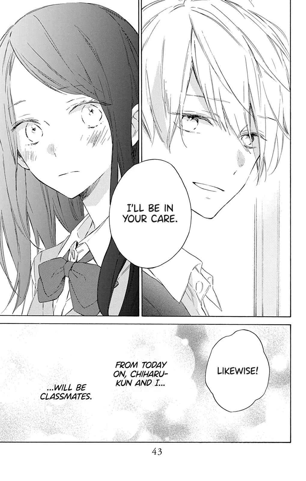 Kimi wa Haru ni Me o Samasu Chapter 1 - Page 45