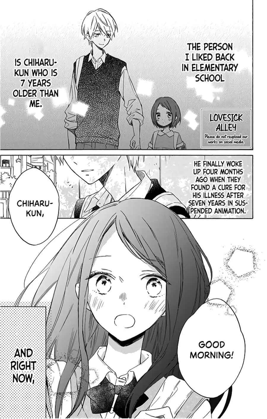 Kimi wa Haru ni Me o Samasu Chapter 5 - Page 8