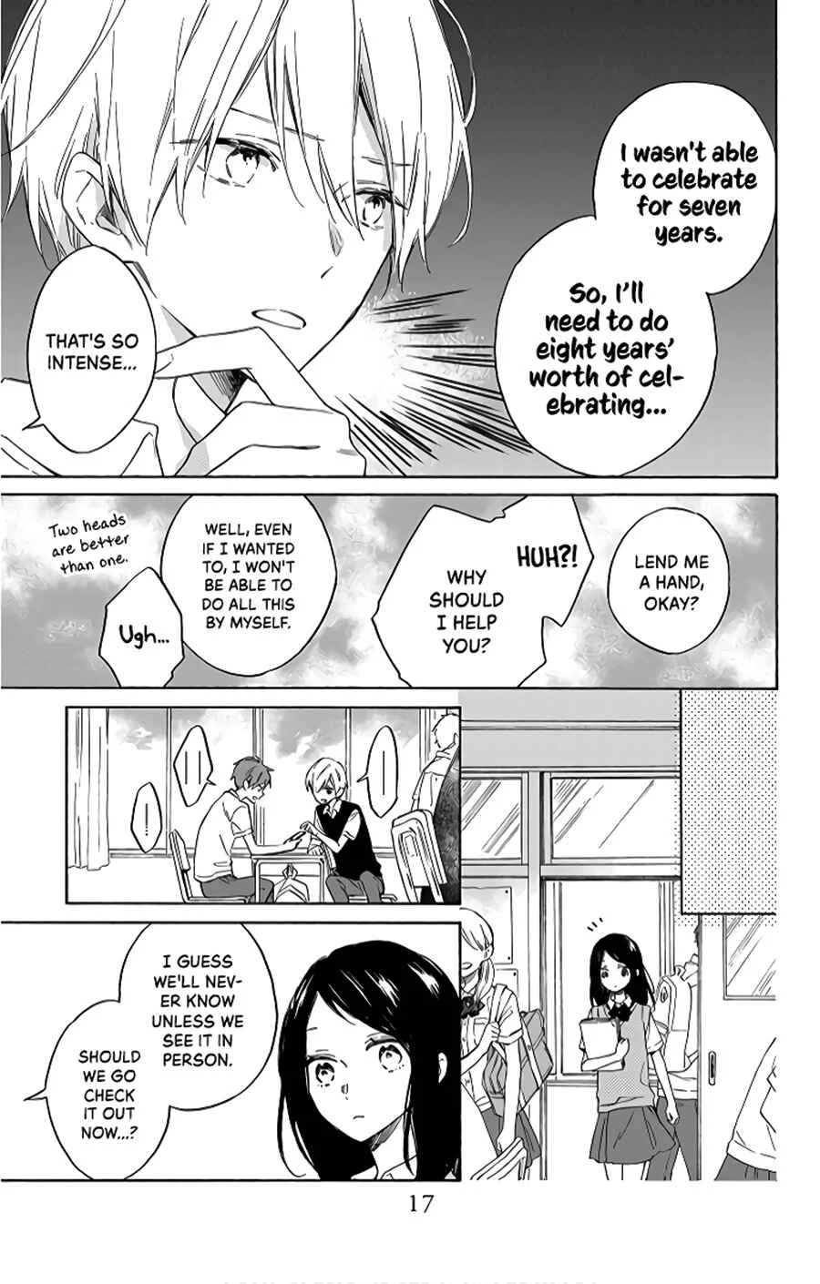 Kimi wa Haru ni Me o Samasu Chapter 5 - Page 18