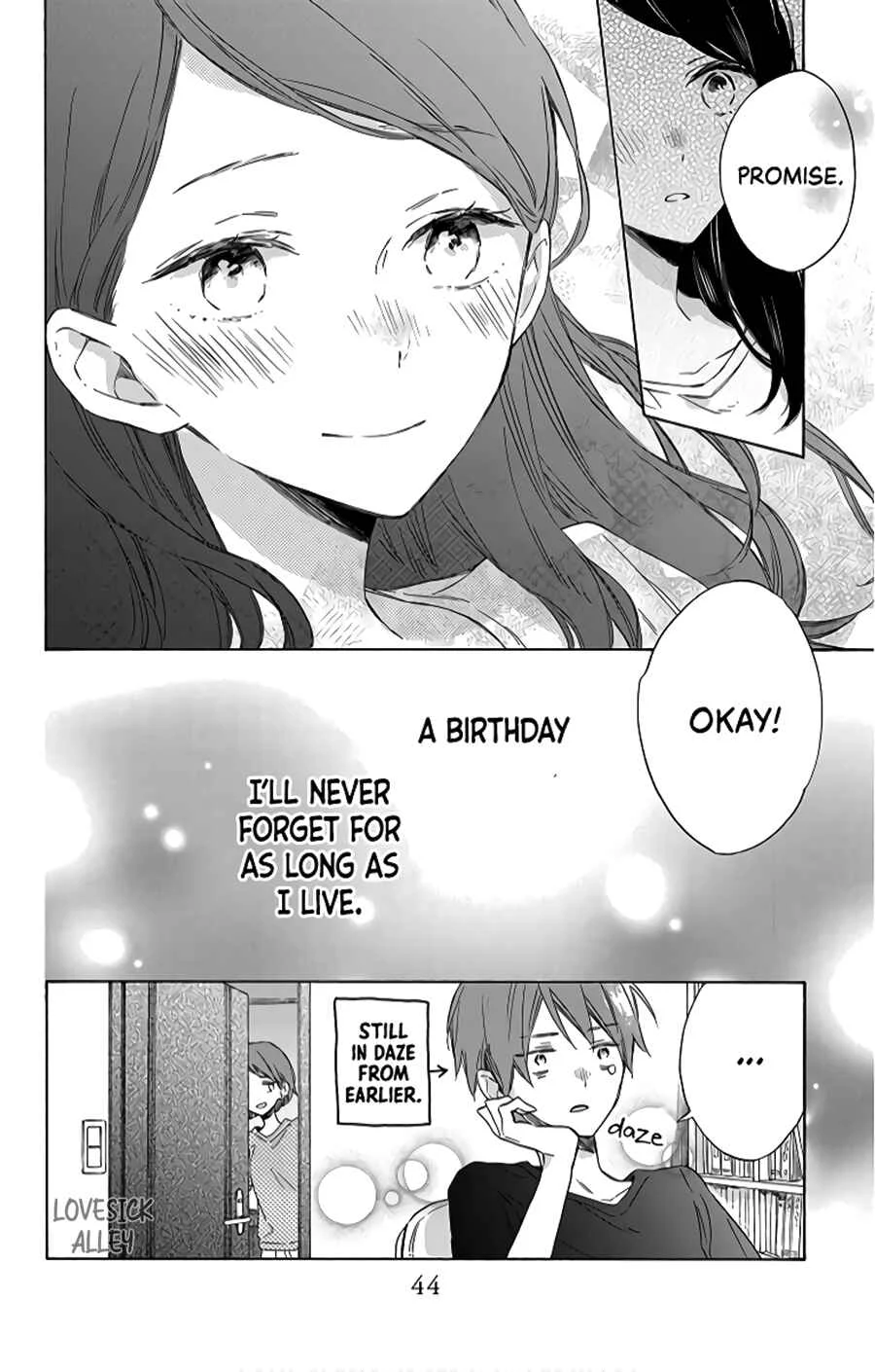 Kimi wa Haru ni Me o Samasu Chapter 5 - Page 44