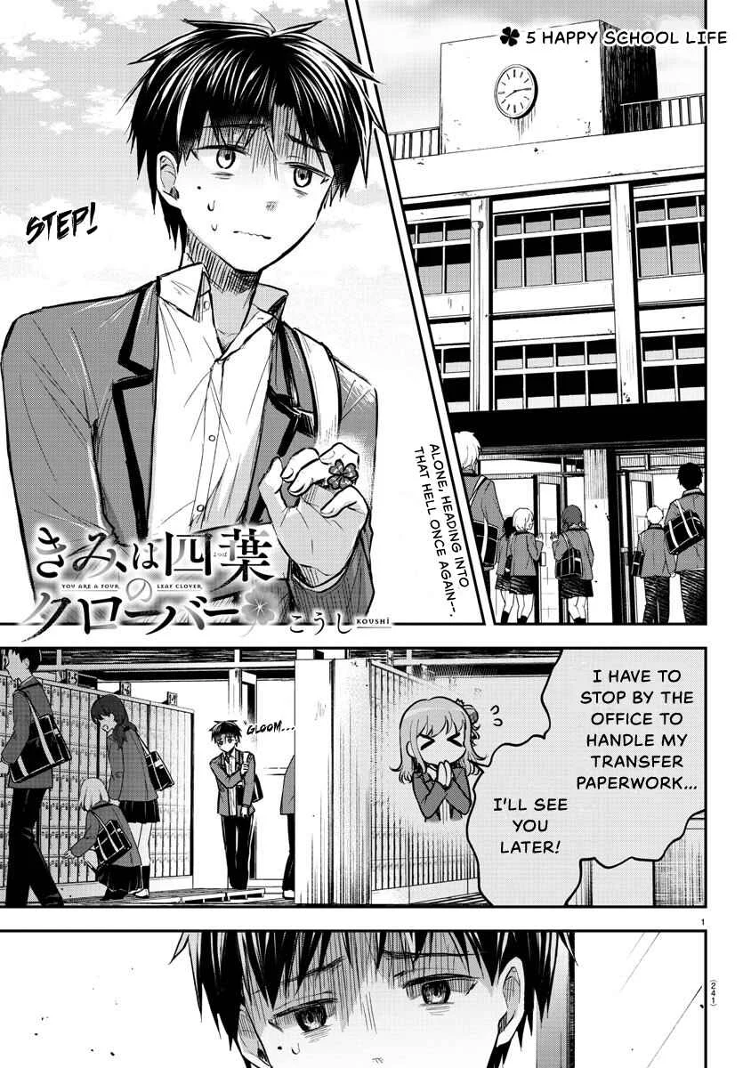 Kimi wa Yotsuba no Clover Chapter 5: Happy school life. - Page 2