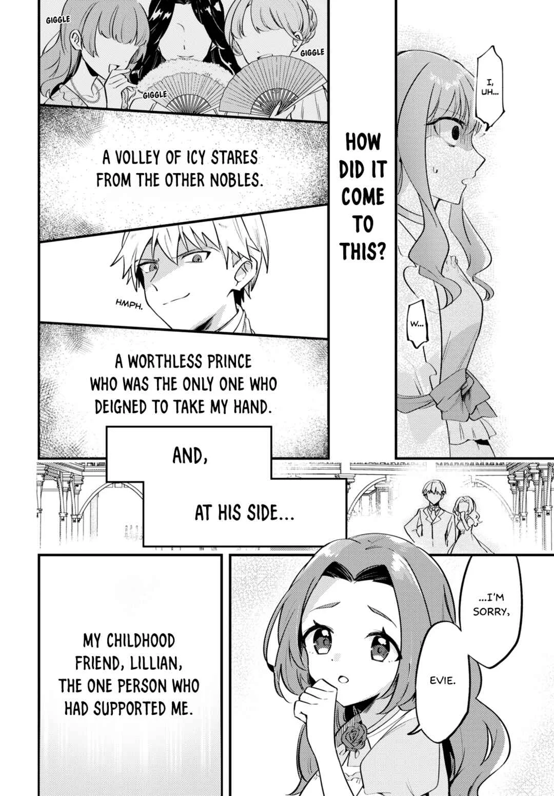 Kiraware Majo Reijou to Dansou Ouji no Kon'yaku Chapter 1: The Light of Dawn - Page 4