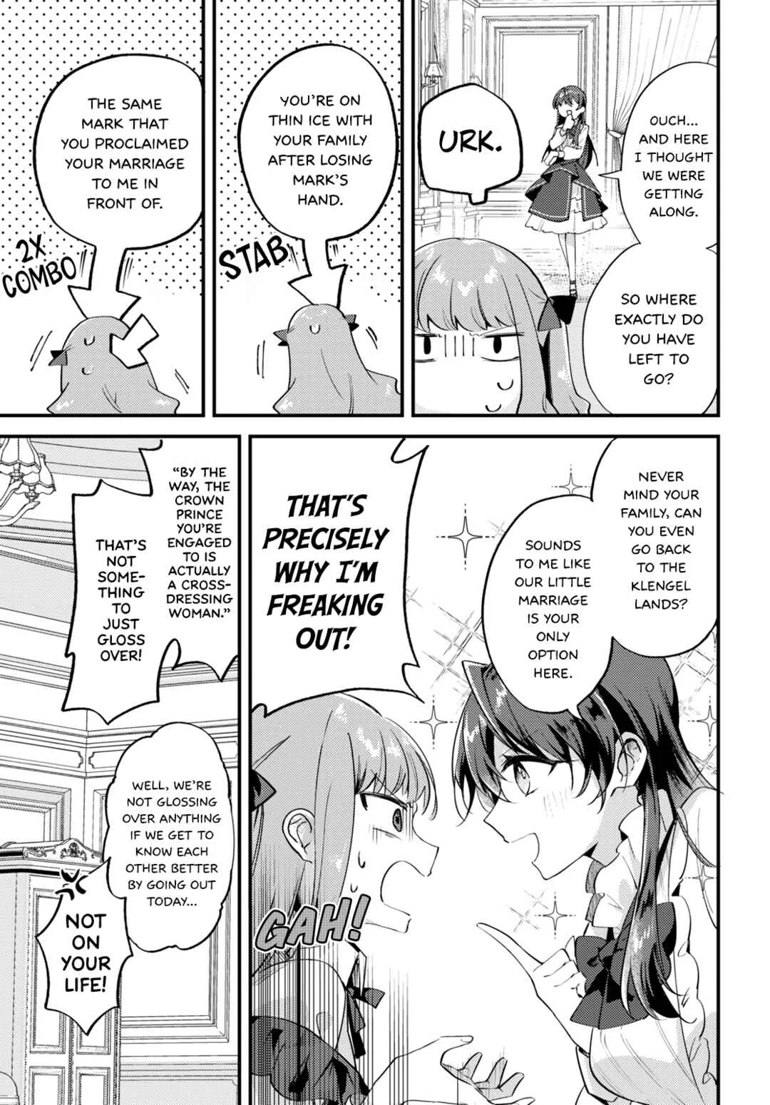 Kiraware Majo Reijou to Dansou Ouji no Kon'yaku Chapter 2: The Cross-Dressing Princess's Secret - Page 5