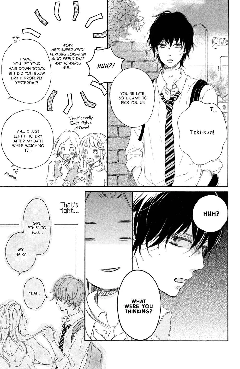 Kissing Until Love Blossoms Chapter 2: Your Radiant Hair - Page 7