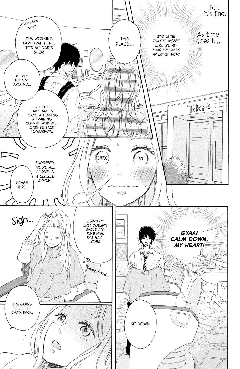 Kissing Until Love Blossoms Chapter 2: Your Radiant Hair - Page 9