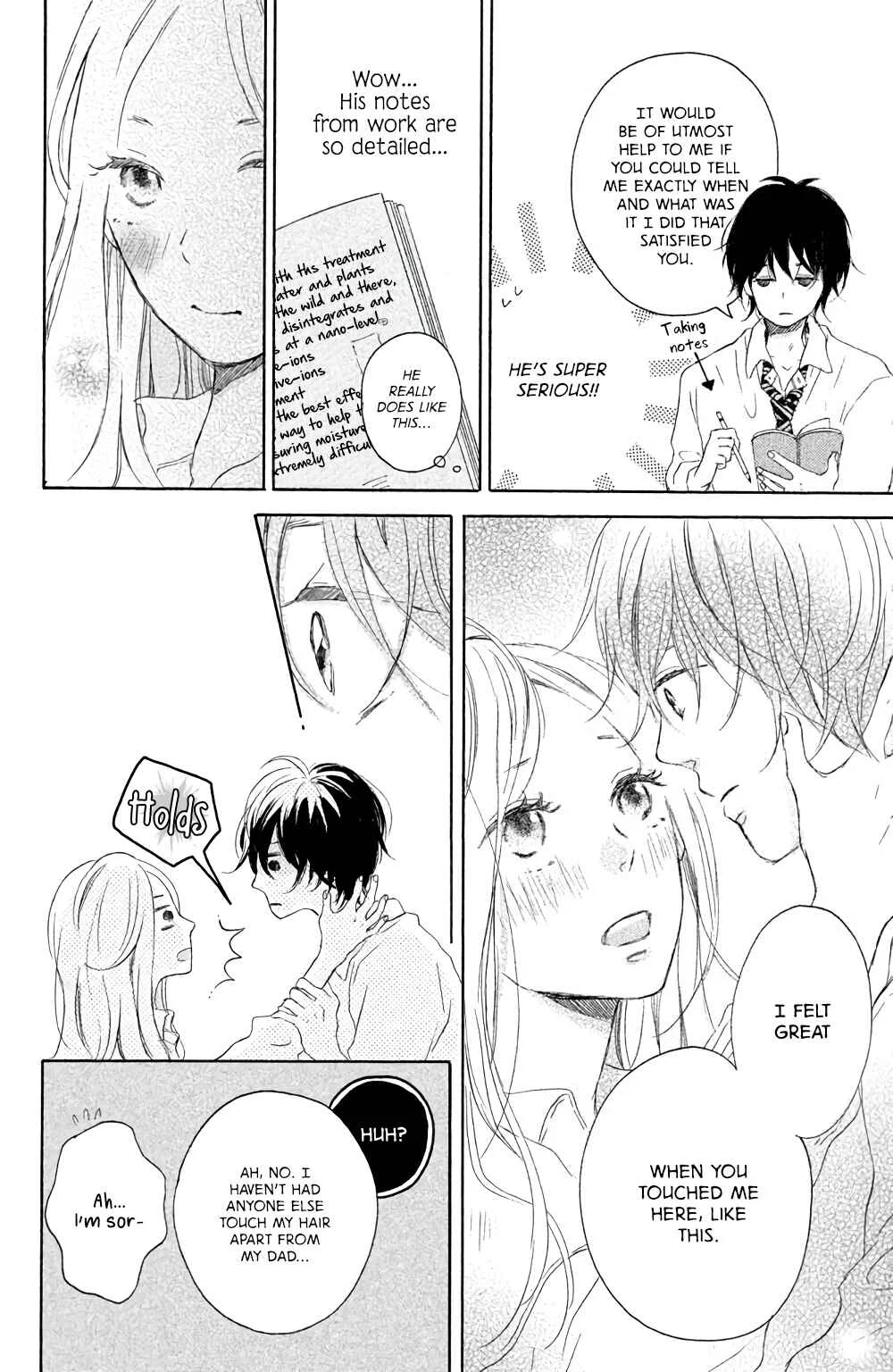 Kissing Until Love Blossoms Chapter 2: Your Radiant Hair - Page 16