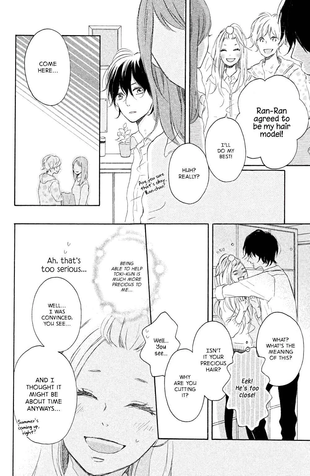 Kissing Until Love Blossoms Chapter 2: Your Radiant Hair - Page 26