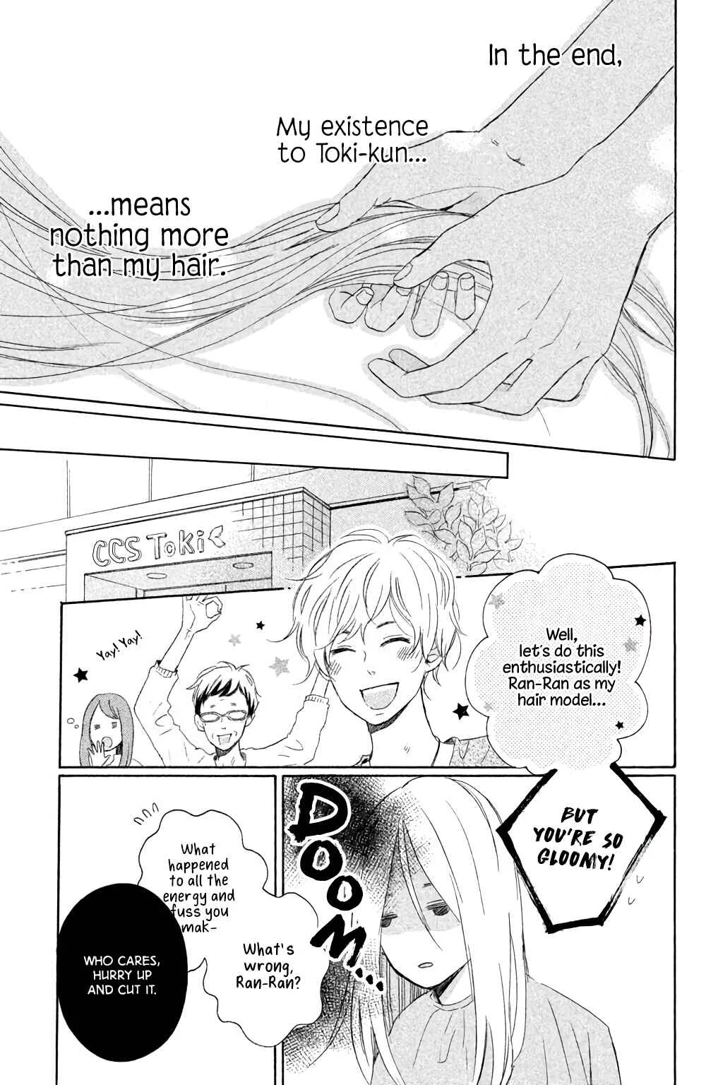 Kissing Until Love Blossoms Chapter 2: Your Radiant Hair - Page 33