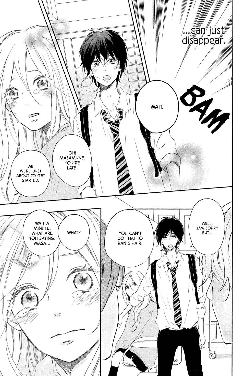 Kissing Until Love Blossoms Chapter 2: Your Radiant Hair - Page 35