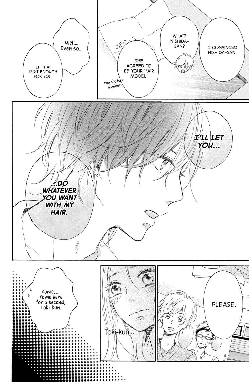 Kissing Until Love Blossoms Chapter 2: Your Radiant Hair - Page 36