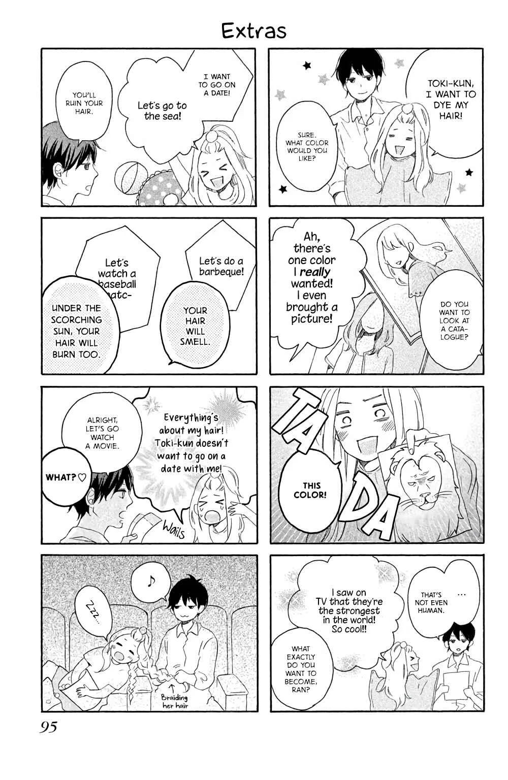 Kissing Until Love Blossoms Chapter 2: Your Radiant Hair - Page 42