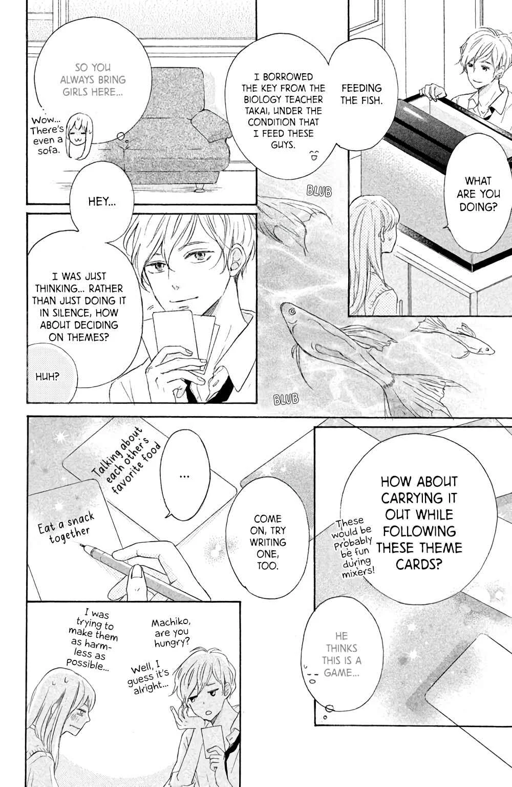 Kissing Until Love Blossoms Chapter 5: Machiko is Drowning - Page 9