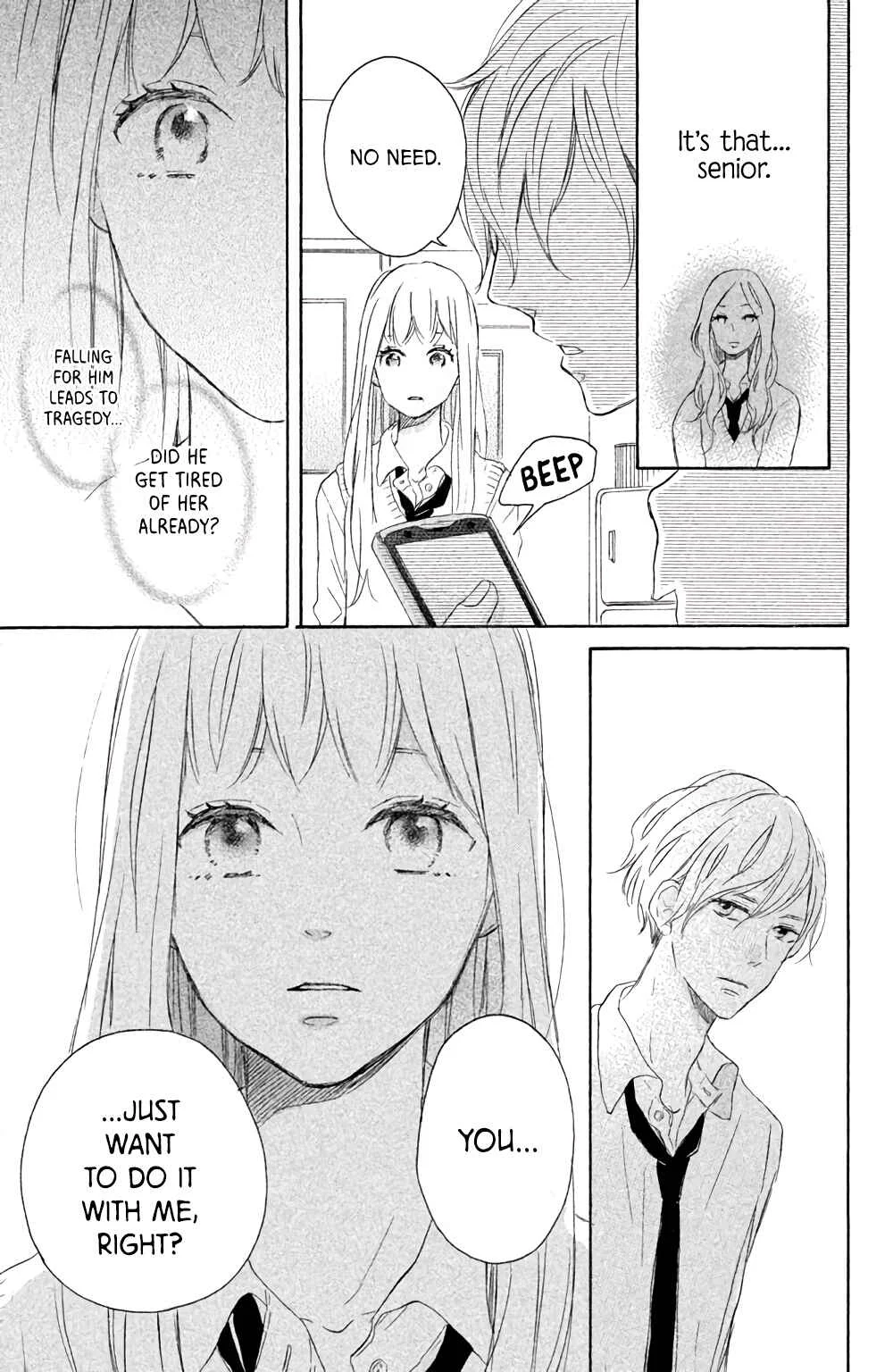 Kissing Until Love Blossoms Chapter 5: Machiko is Drowning - Page 32