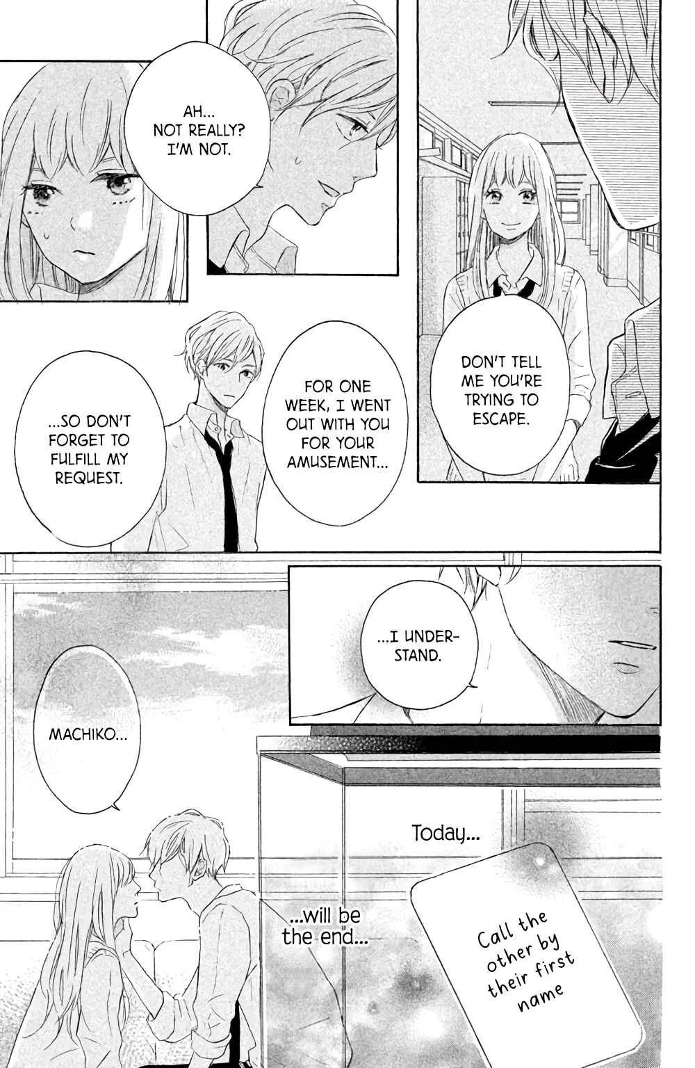 Kissing Until Love Blossoms Chapter 5: Machiko is Drowning - Page 34
