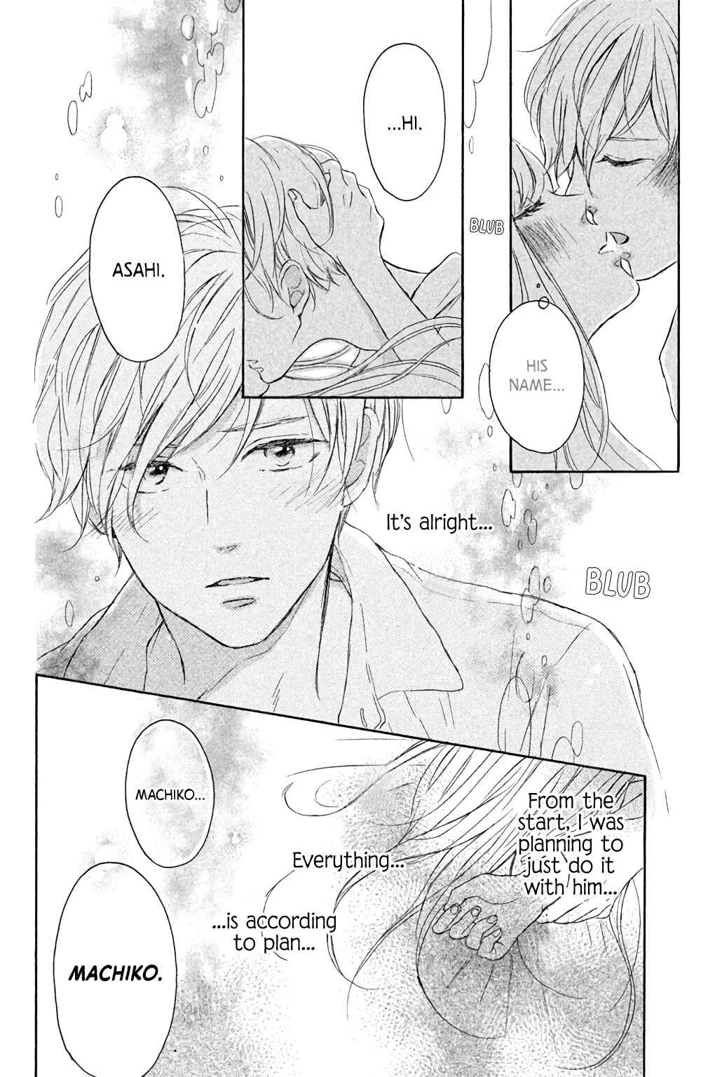 Kissing Until Love Blossoms Chapter 5: Machiko is Drowning - Page 35