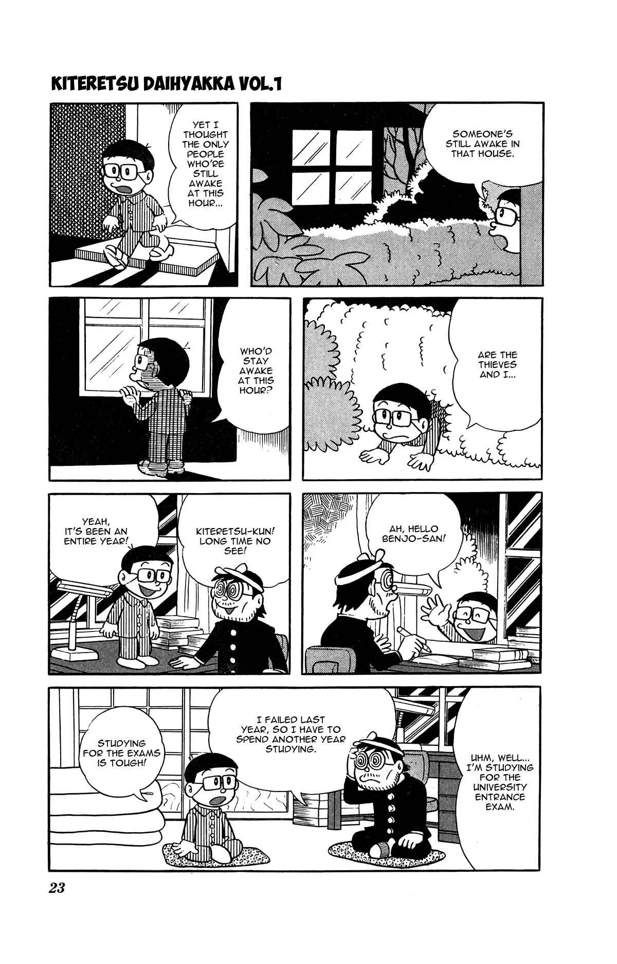 Kiteretsu Daihyakka Chapter 2: Time Freezer - Page 3