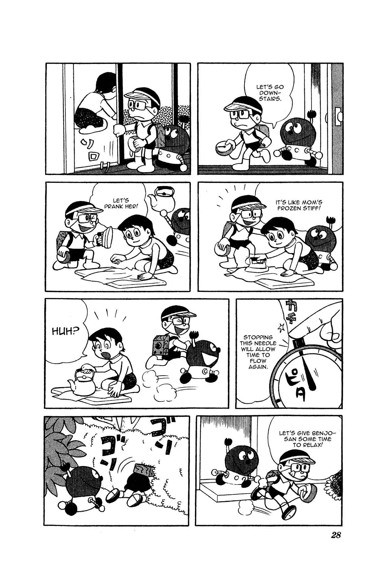 Kiteretsu Daihyakka Chapter 2: Time Freezer - Page 8