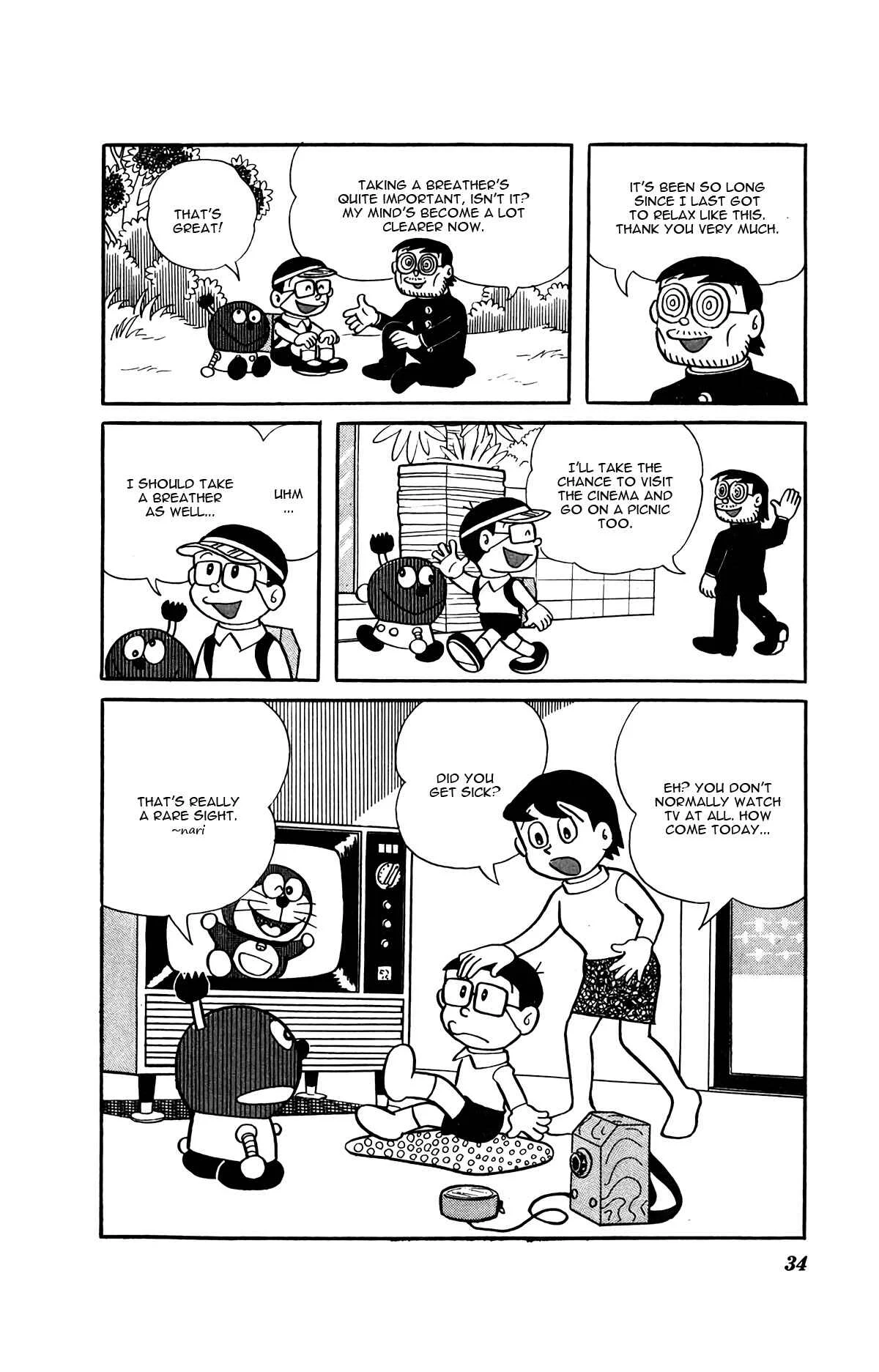 Kiteretsu Daihyakka Chapter 2: Time Freezer - Page 14