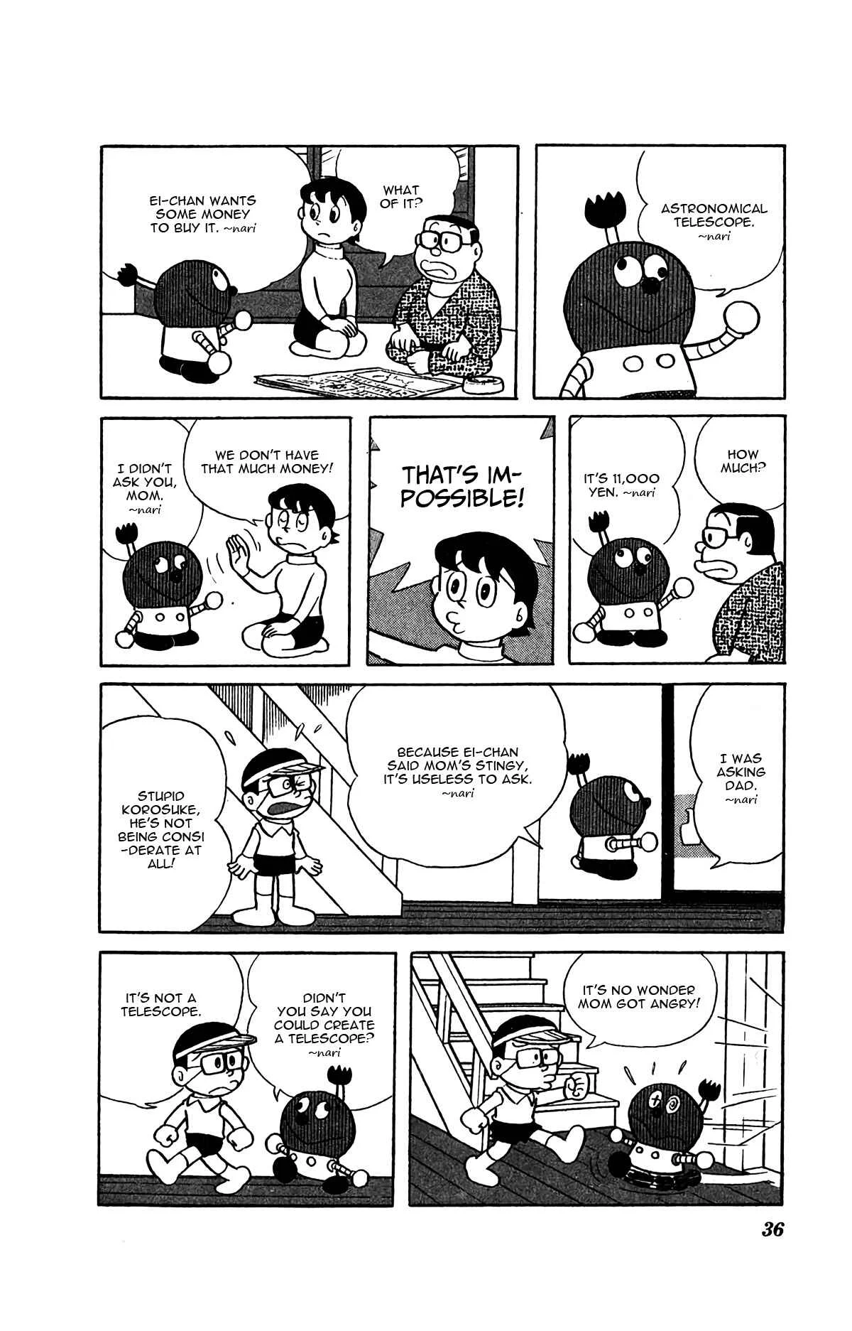 Kiteretsu Daihyakka Chapter 3: Illusion Projector - Page 1