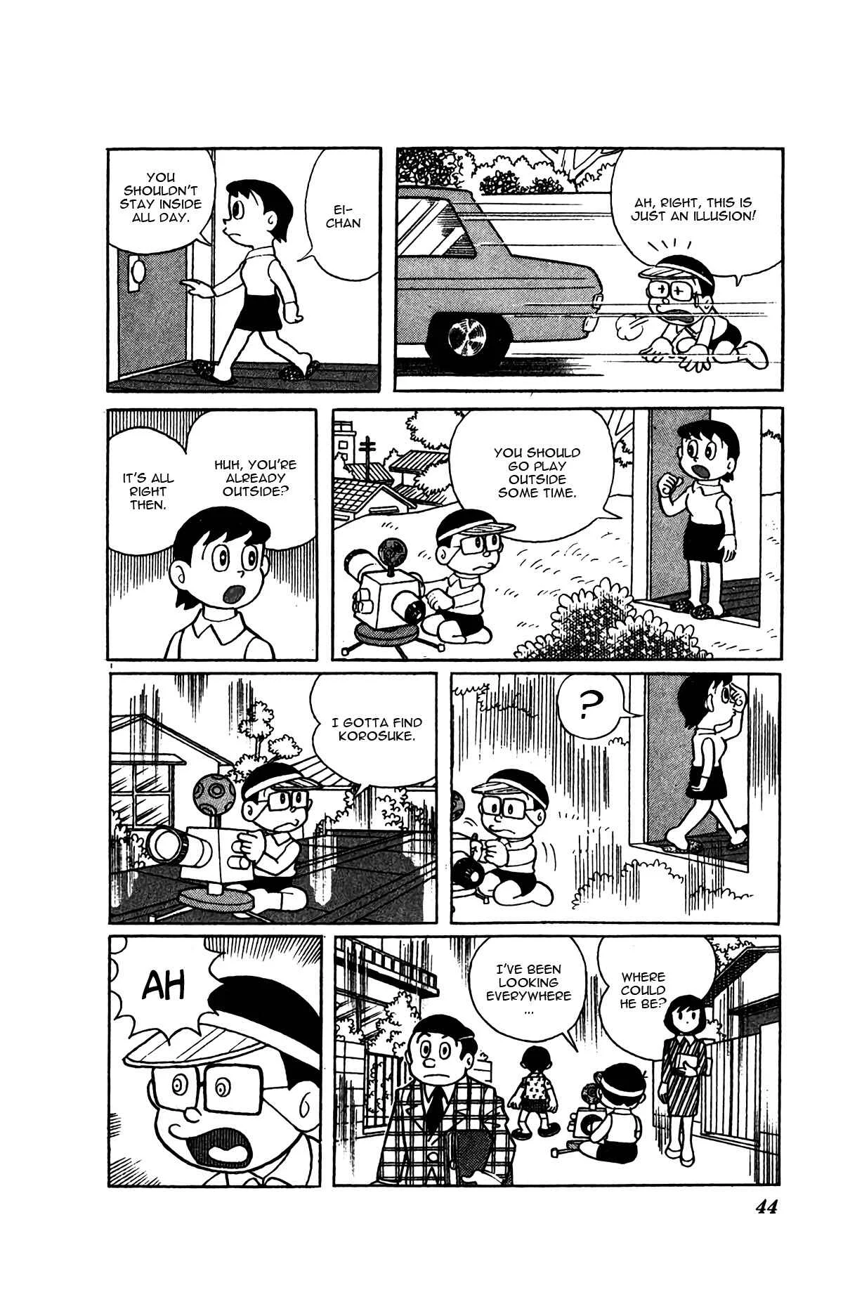 Kiteretsu Daihyakka Chapter 3: Illusion Projector - Page 9