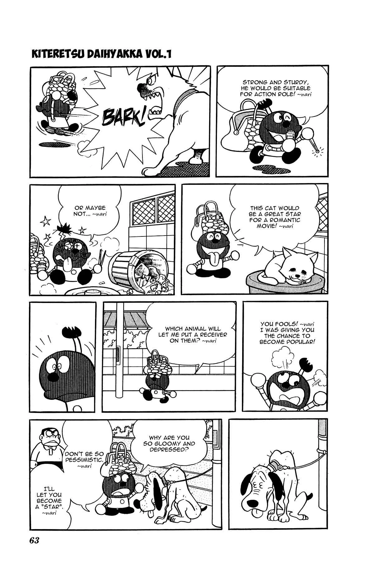 Kiteretsu Daihyakka Chapter 4: Animal Puppet R.C - Page 9