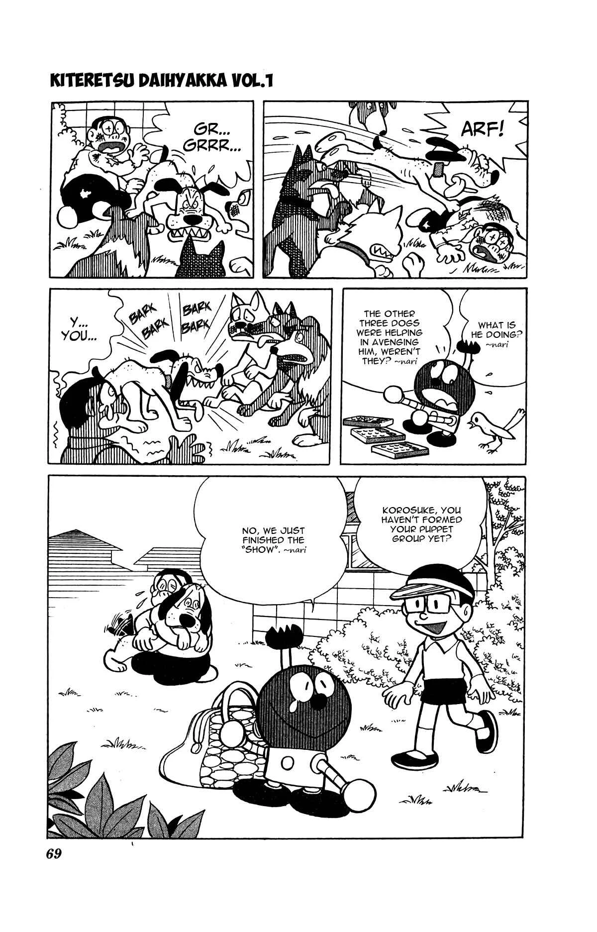 Kiteretsu Daihyakka Chapter 4: Animal Puppet R.C - Page 15