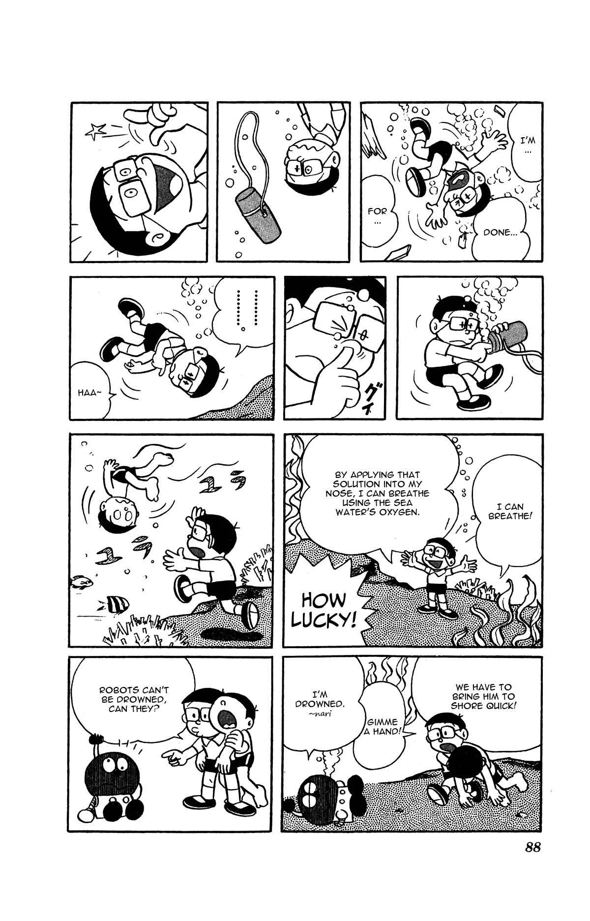 Kiteretsu Daihyakka Chapter 5: Adventure with Sea Turtle Submarine - Page 17