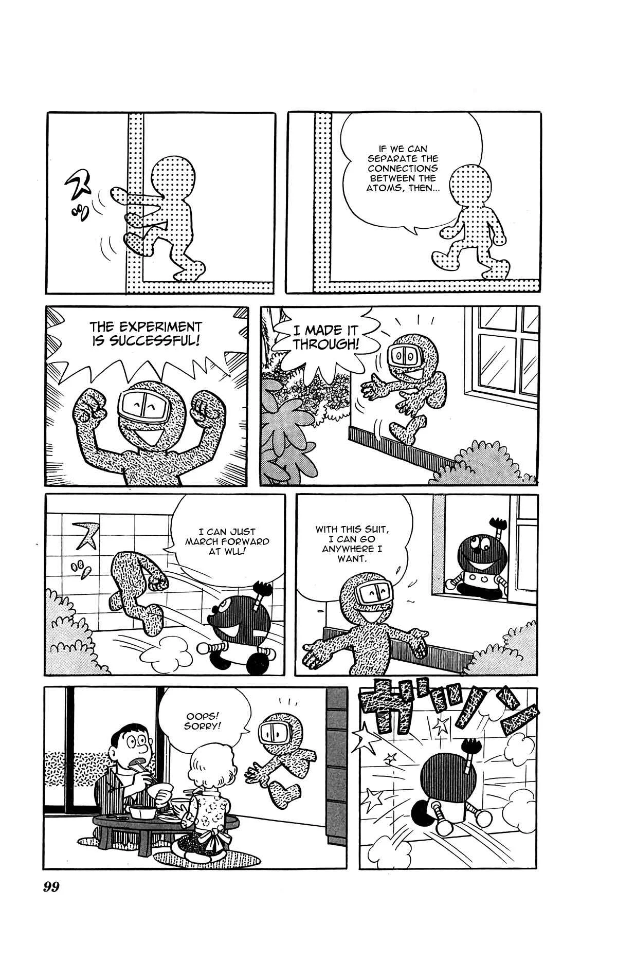 Kiteretsu Daihyakka Chapter 6: Walk-Through-Wall Suit - Page 9