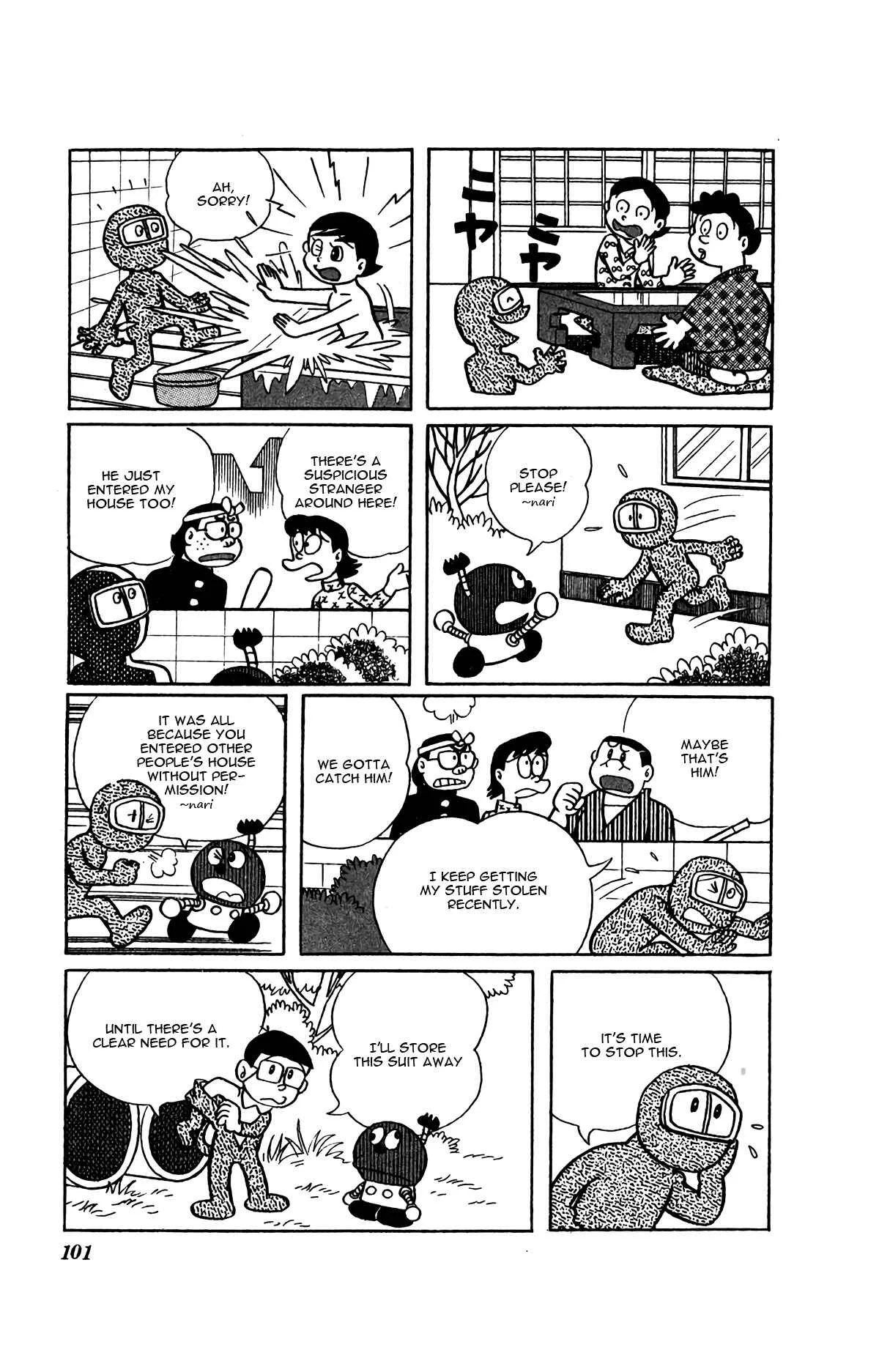 Kiteretsu Daihyakka Chapter 6: Walk-Through-Wall Suit - Page 11
