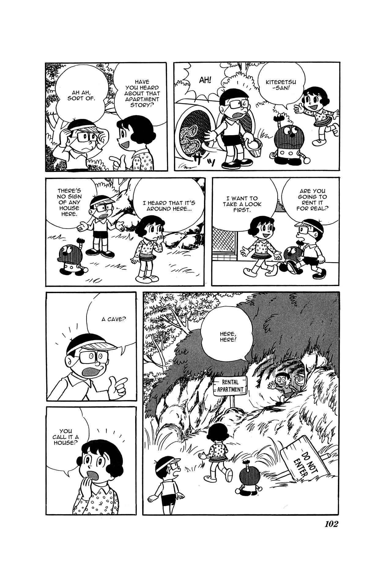 Kiteretsu Daihyakka Chapter 6: Walk-Through-Wall Suit - Page 12