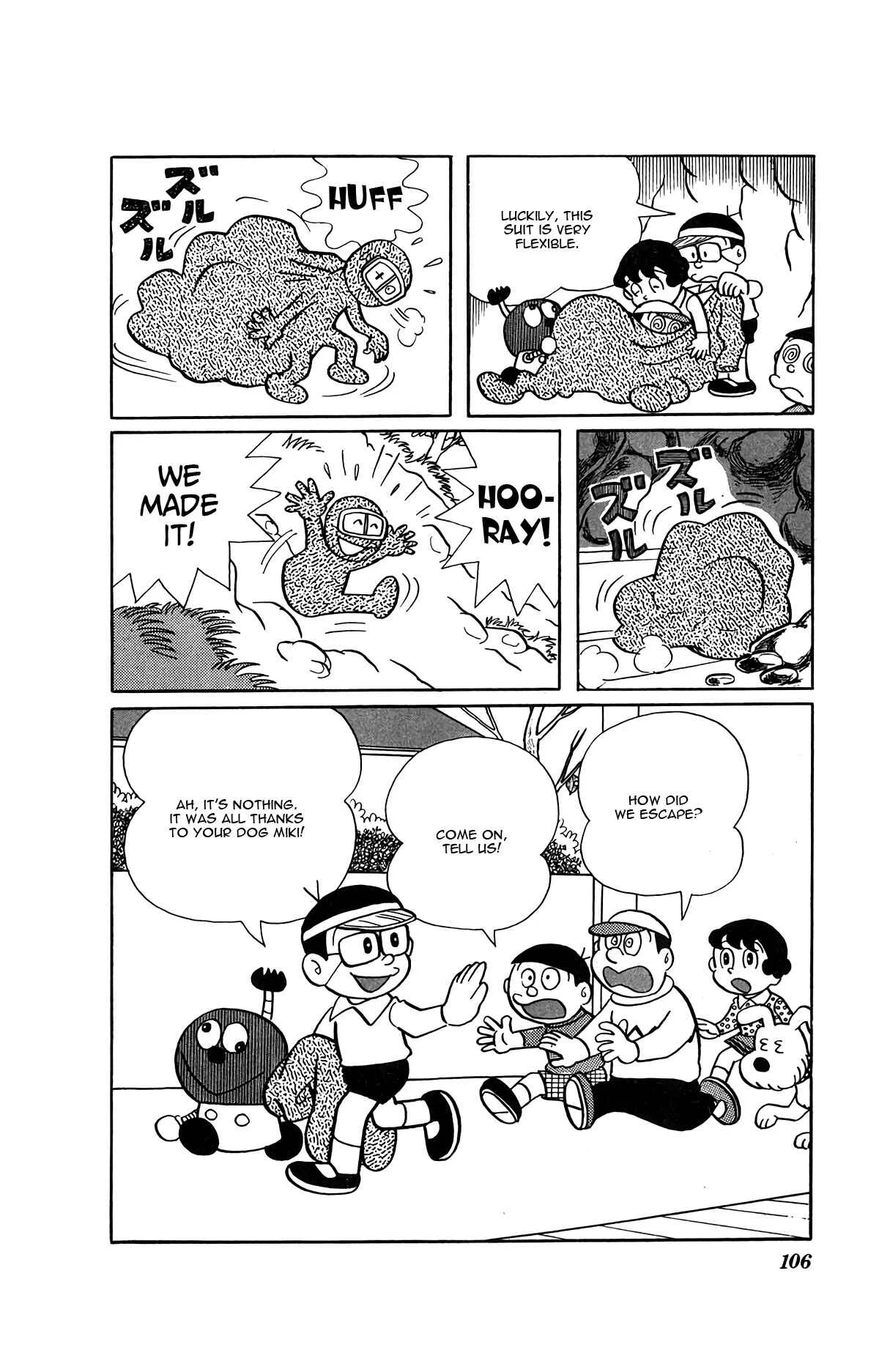 Kiteretsu Daihyakka Chapter 6: Walk-Through-Wall Suit - Page 16
