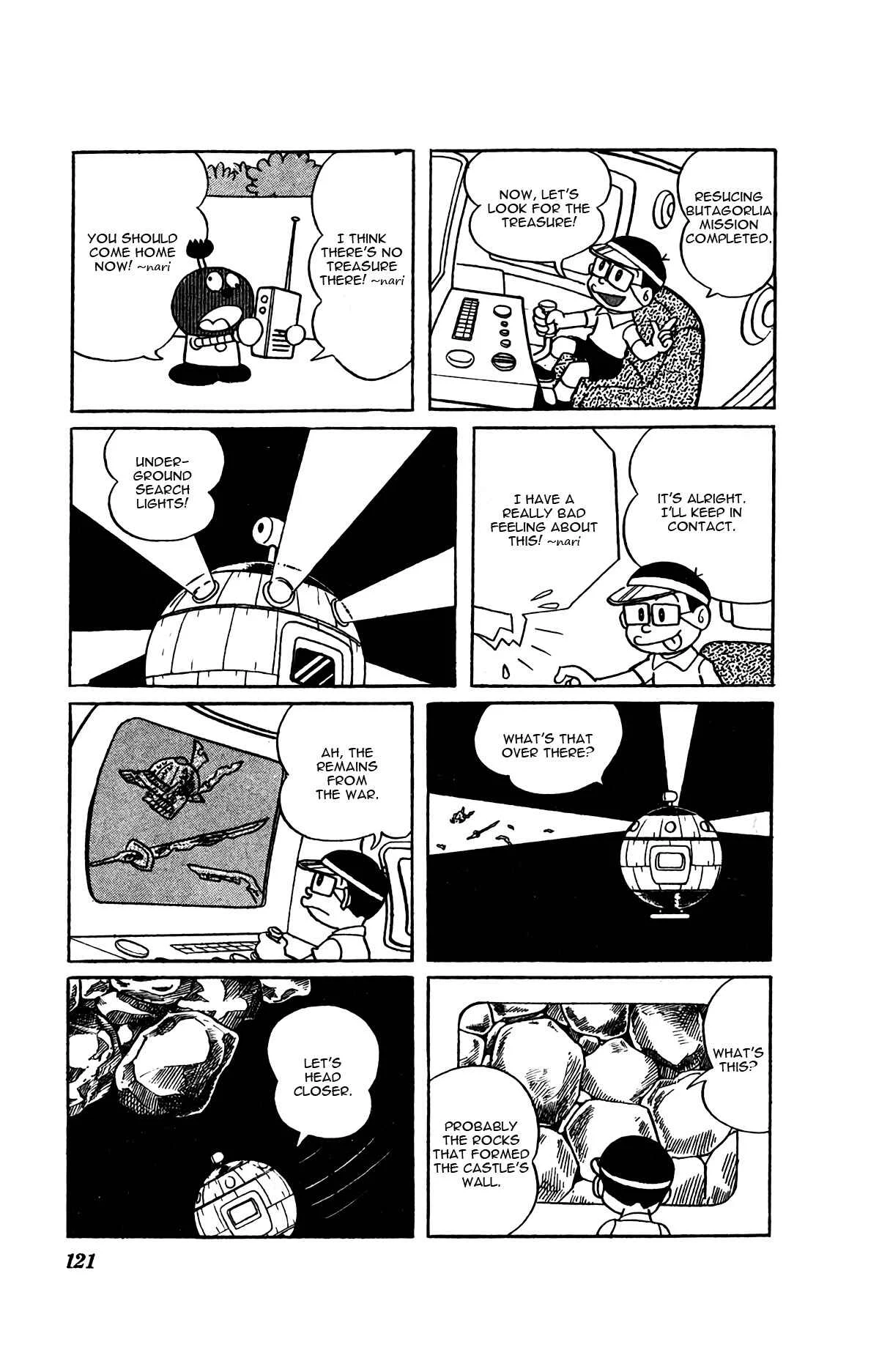 Kiteretsu Daihyakka Chapter 7: Underground Explorer Device - Page 14