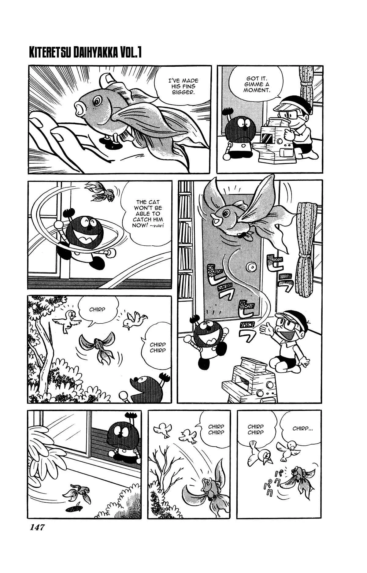 Kiteretsu Daihyakka Chapter 9: Artificial Goldfish - Page 8