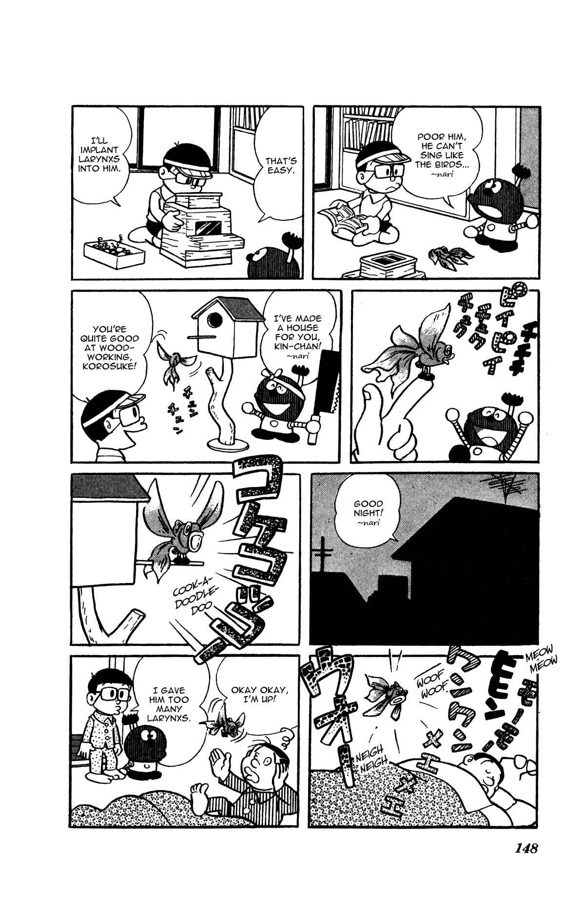 Kiteretsu Daihyakka Chapter 9: Artificial Goldfish - Page 9
