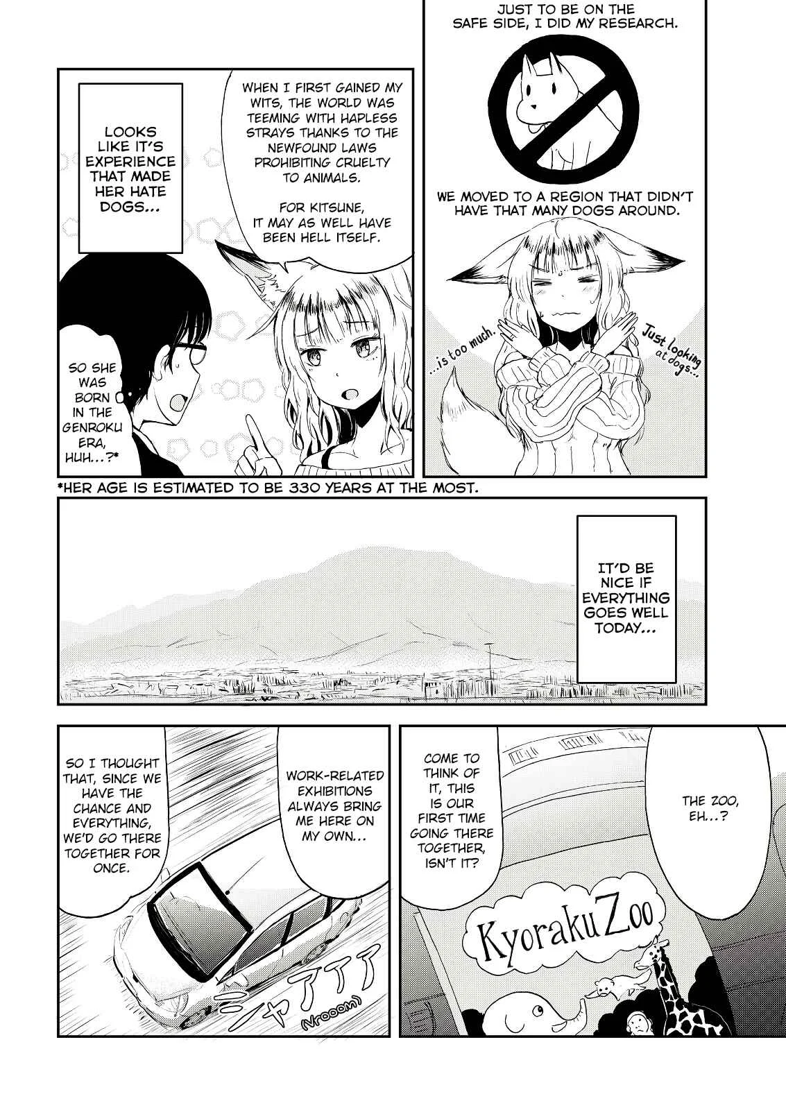 Kitsune no Oyome-chan Chapter 2: When My Kitsune Wife Was Scared by a Dog - Page 6