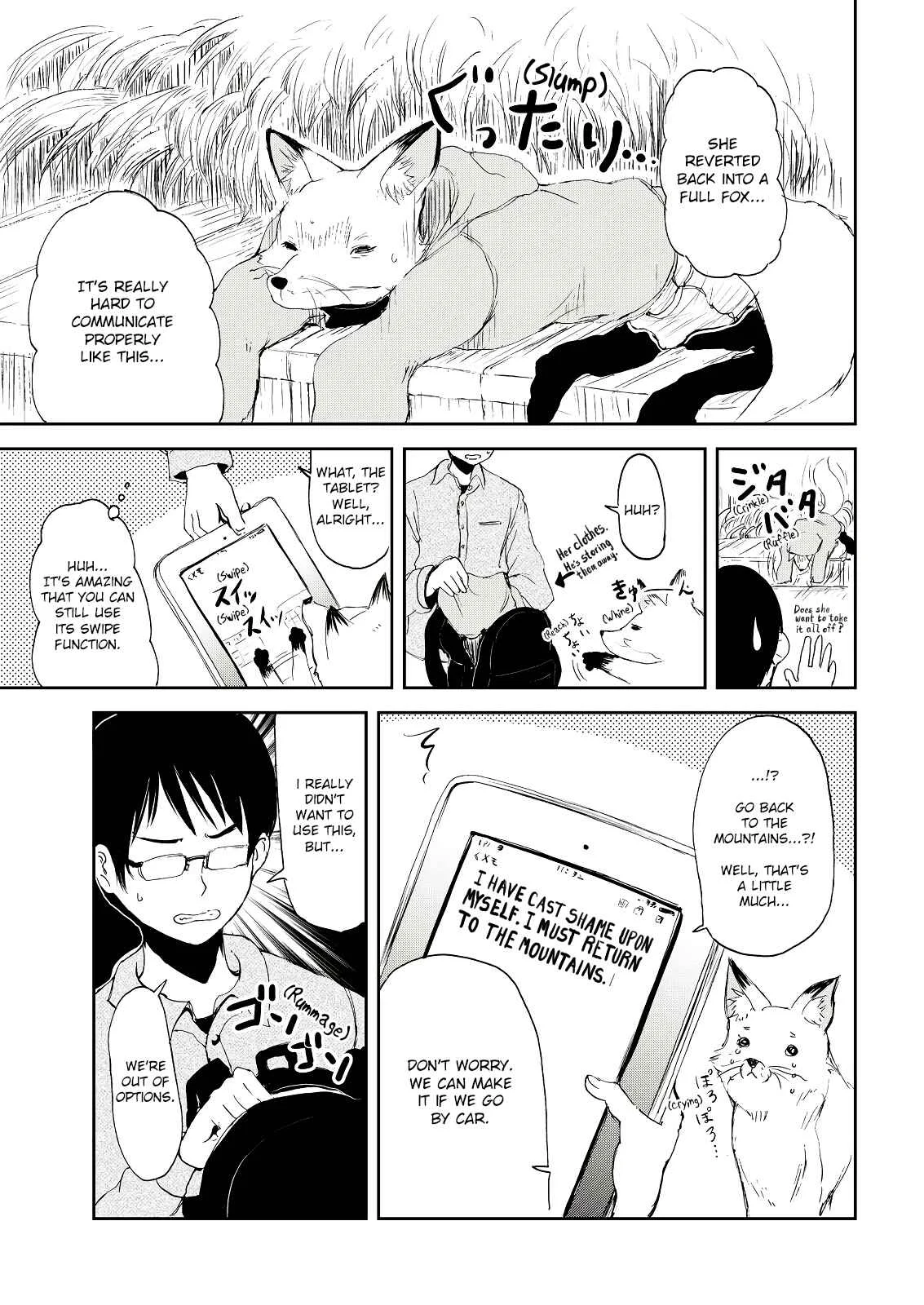 Kitsune no Oyome-chan Chapter 2: When My Kitsune Wife Was Scared by a Dog - Page 15